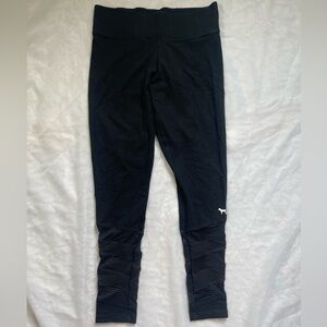 PINK/ Victoria Secret Yoga Leggings with mesh bottom